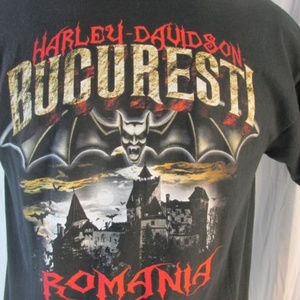 Harley Davidson Shirts Harley Davidson Bucuresti Romania T Shirt